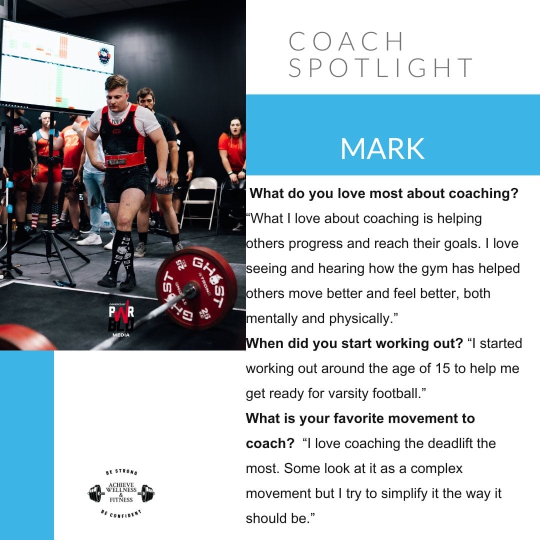 Meet Coach Mark! 1 Coach Mark pic 1